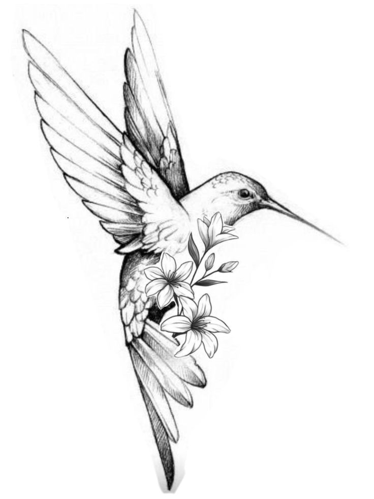 small hummingbird tattoo 0022