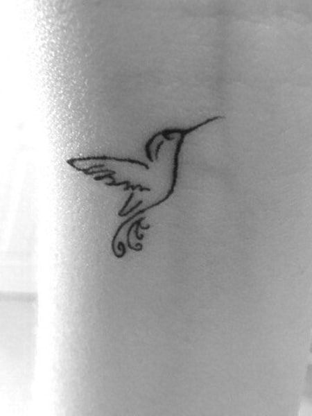 small hummingbird tattoo 0046