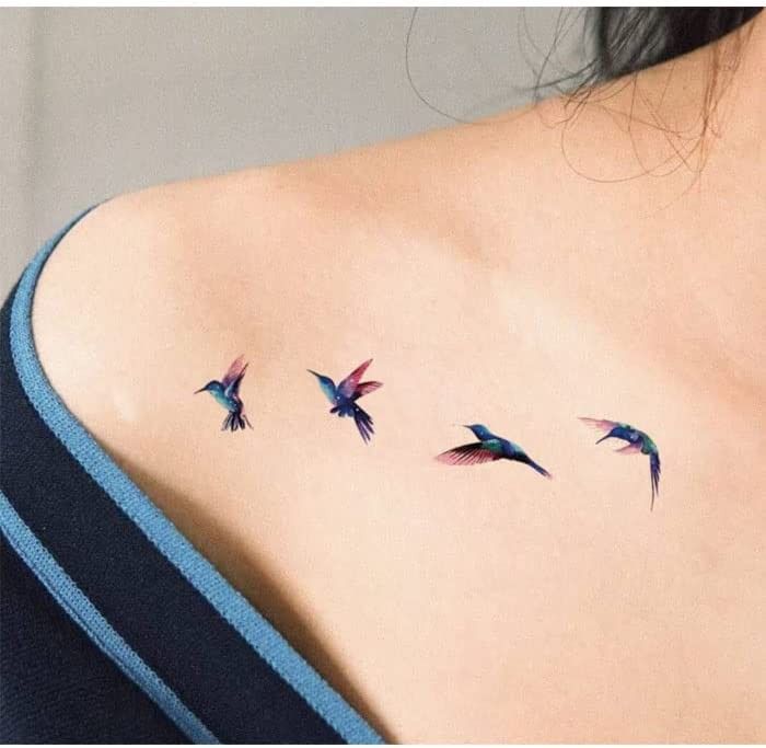 small hummingbird tattoo 0065