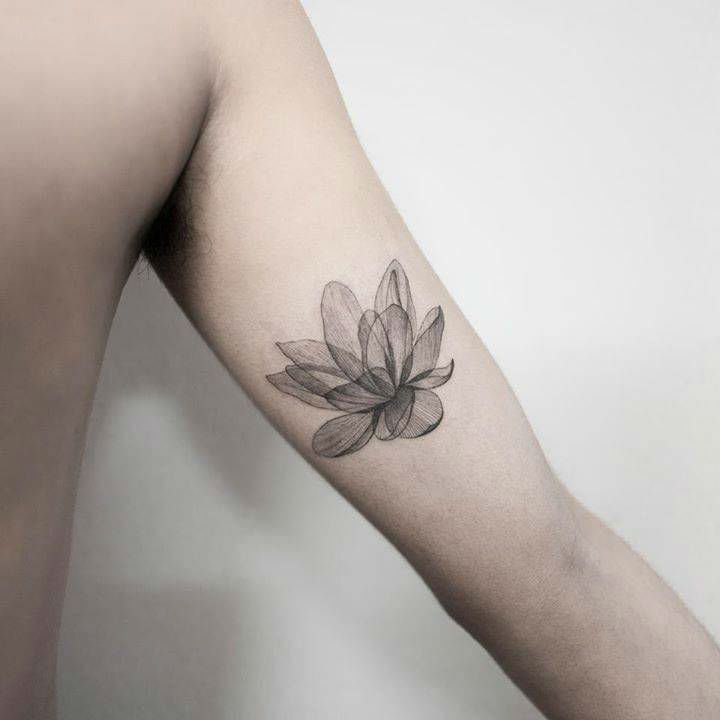 small inner bicep tattoo 0077