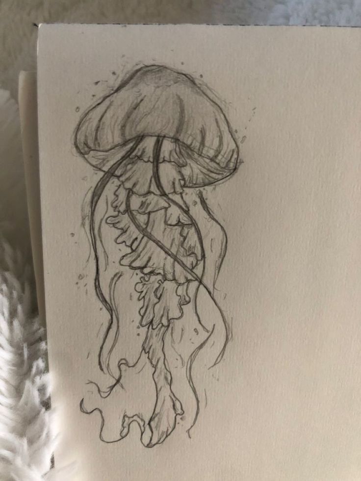 Small jellyfish tattoo 0063