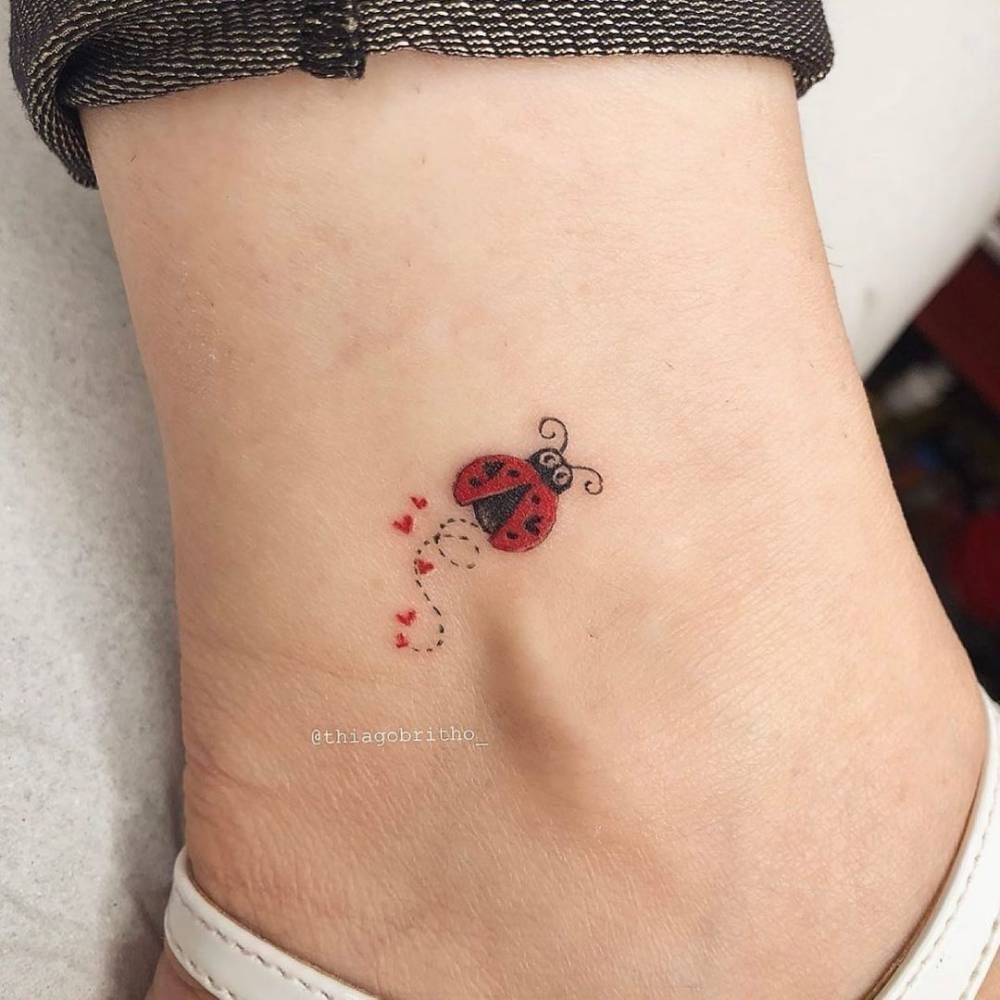 small ladybug tattoo designs