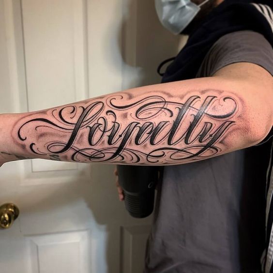 small loyalty tattoo designs