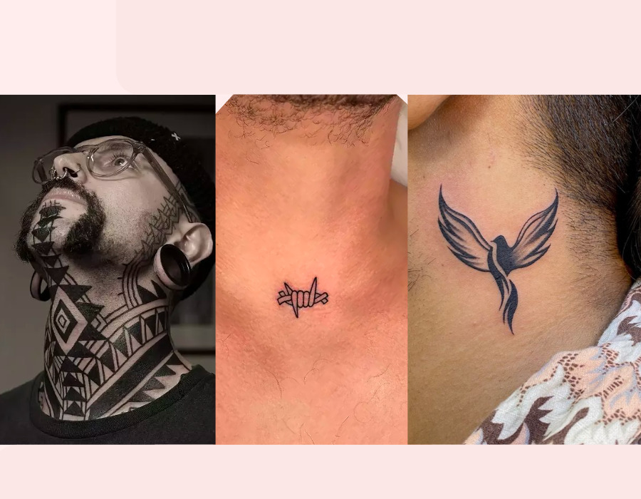 small neck tattoo 0010