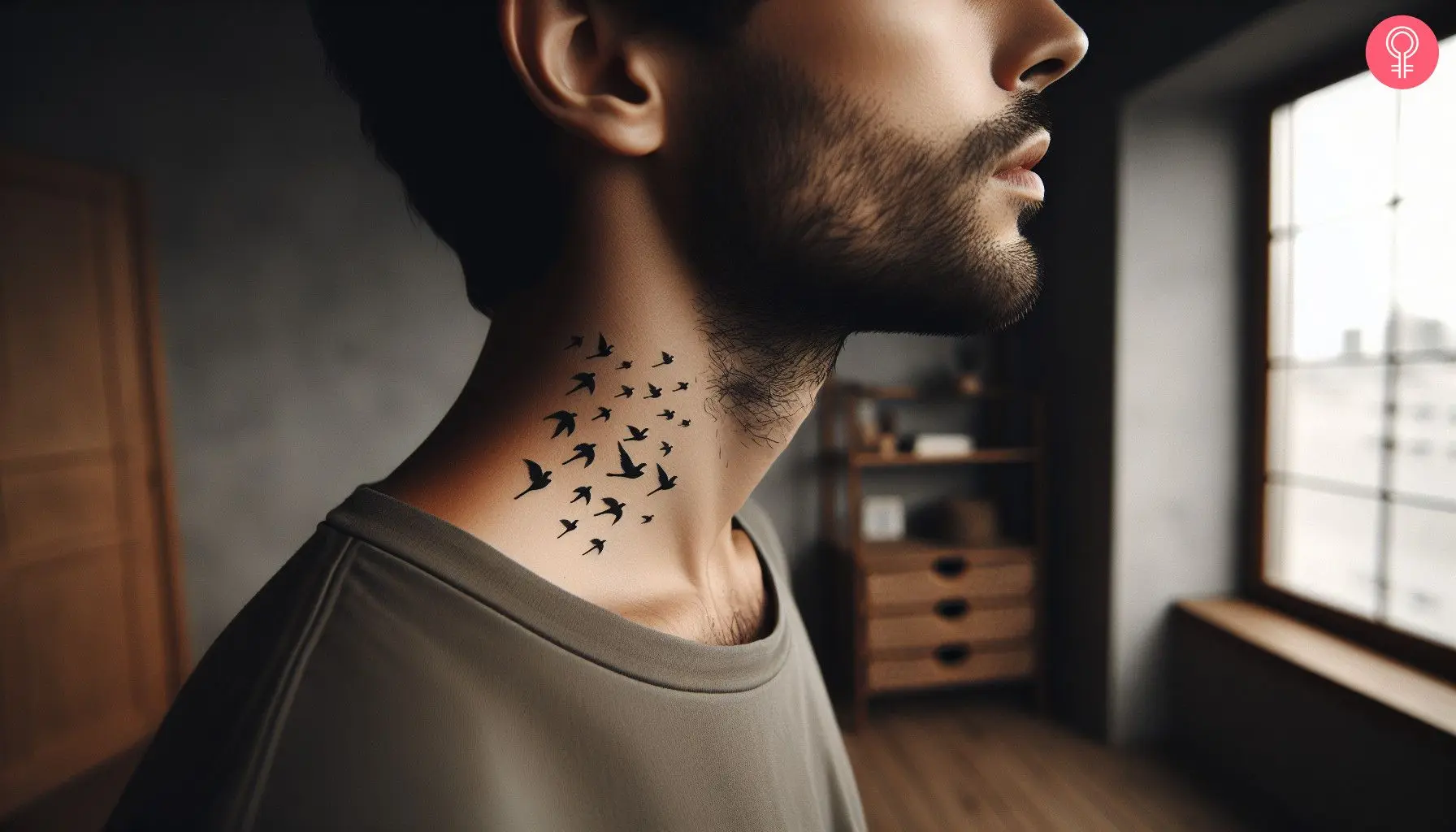 small neck tattoo 0013