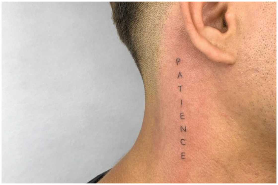 small neck tattoo 0027