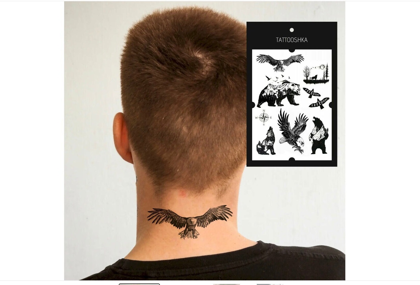 small neck tattoo 0041