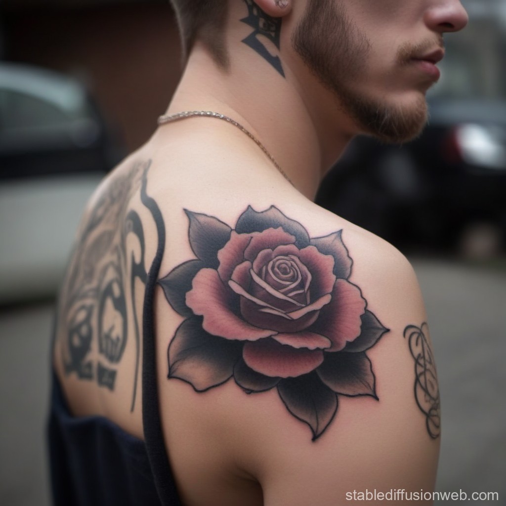 small neck tattoo 0062