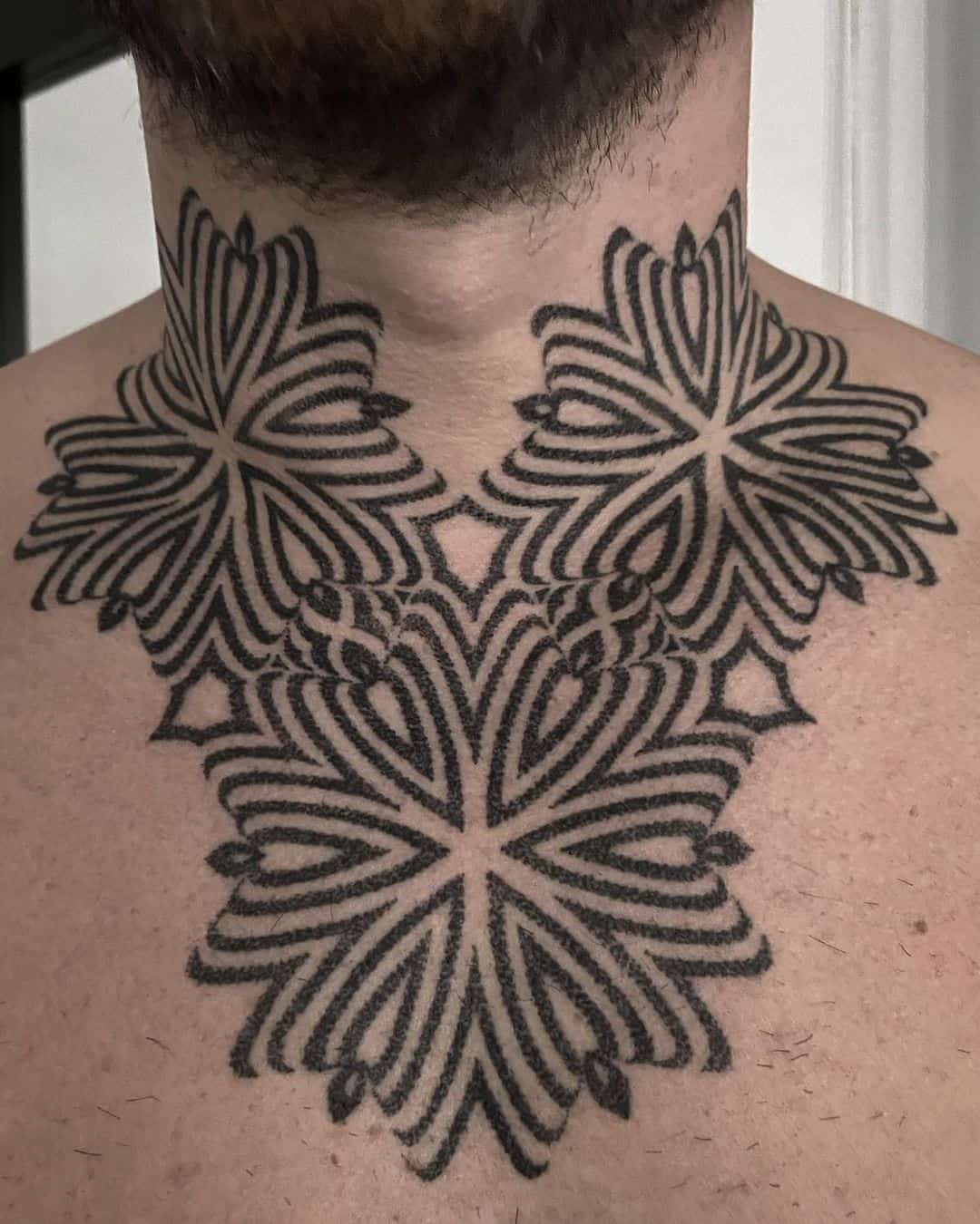 small neck tattoo 0071