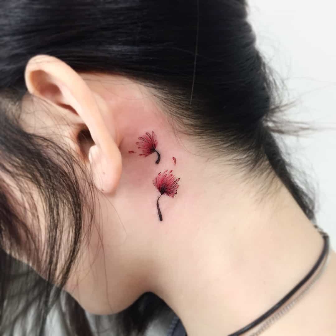 small neck tattoo 0033