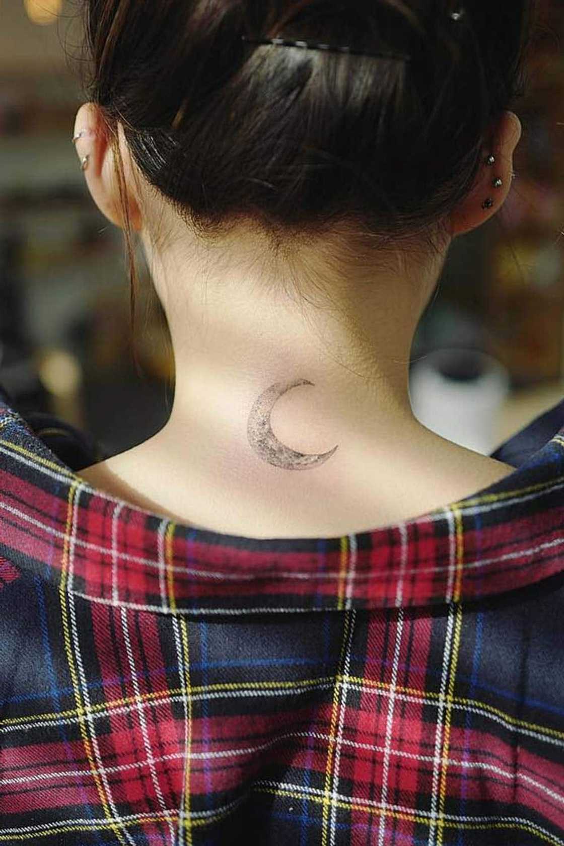 small neck tattoo 0042