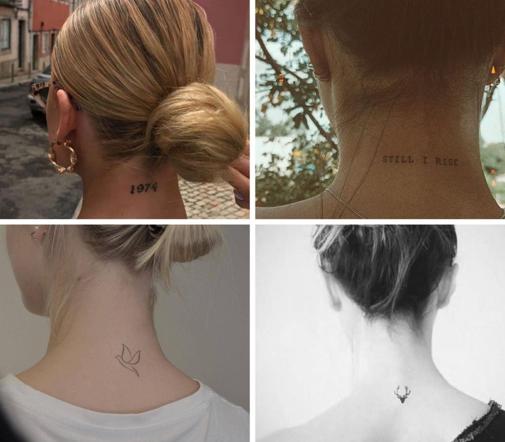 small neck tattoo 0068