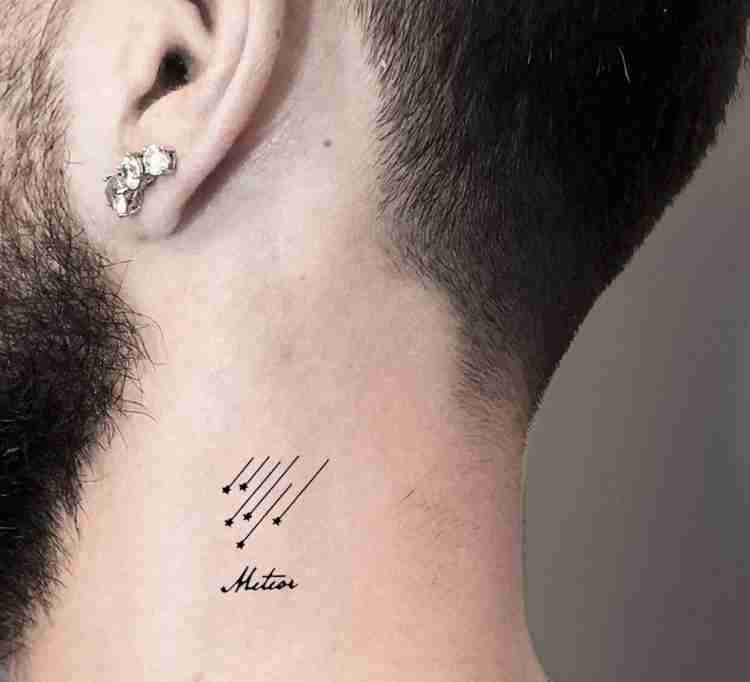 small neck tattoo 0079