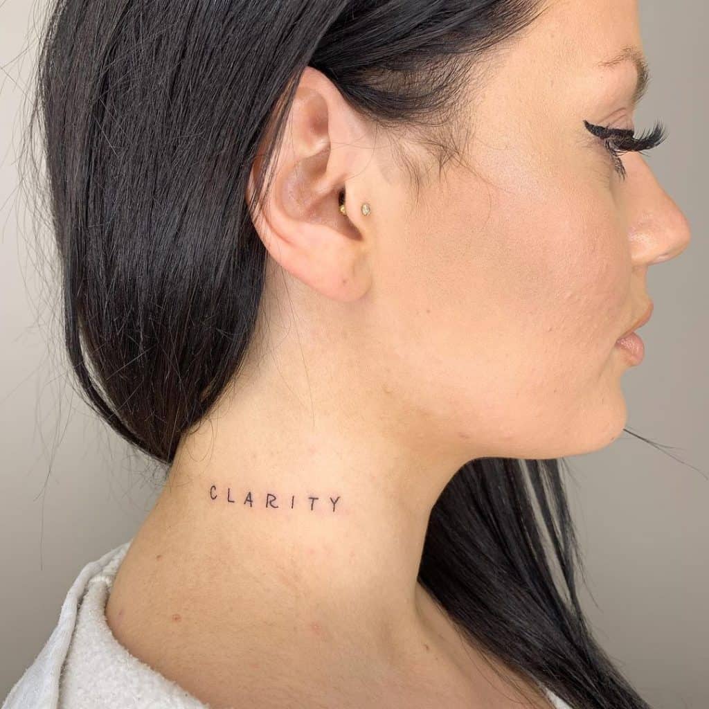 small neck tattoo 0084