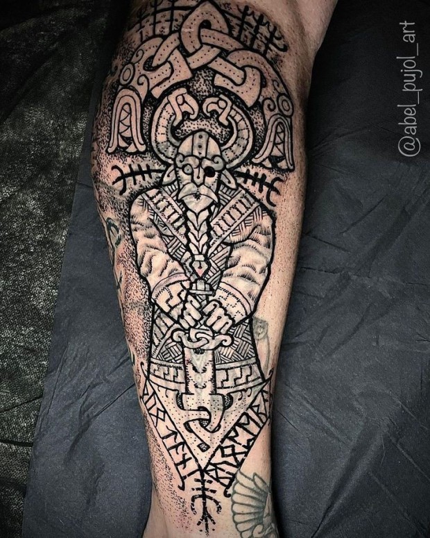 small Norse mythology tattoo inspirations