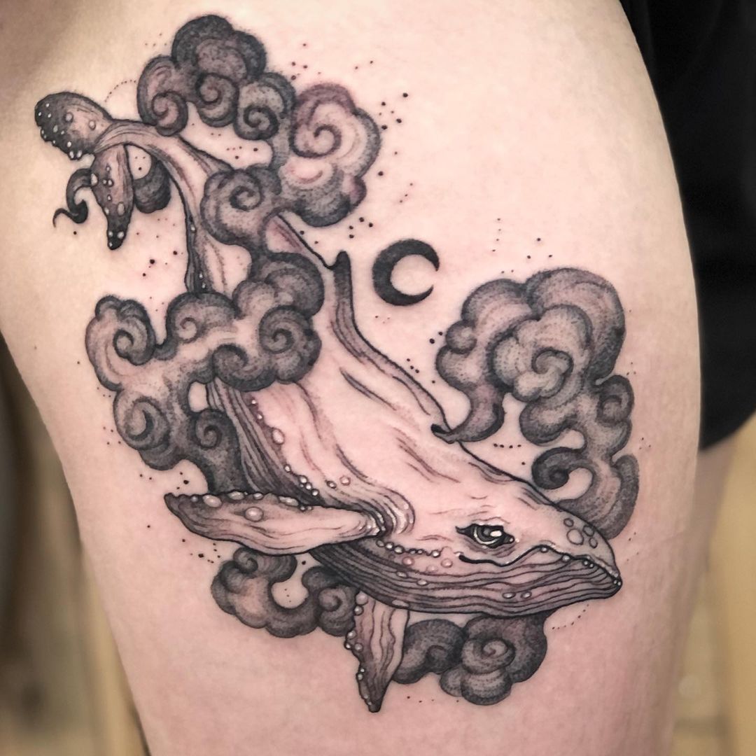 Small octopus tattoo 0078