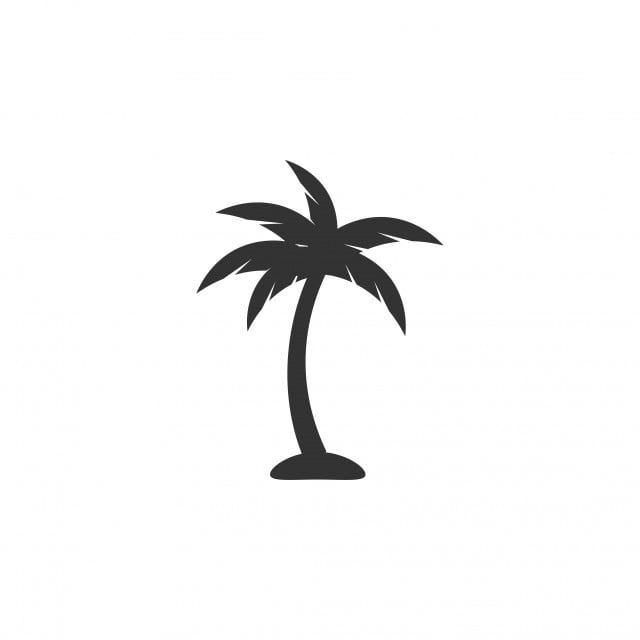 small palm tree tattoo 0056