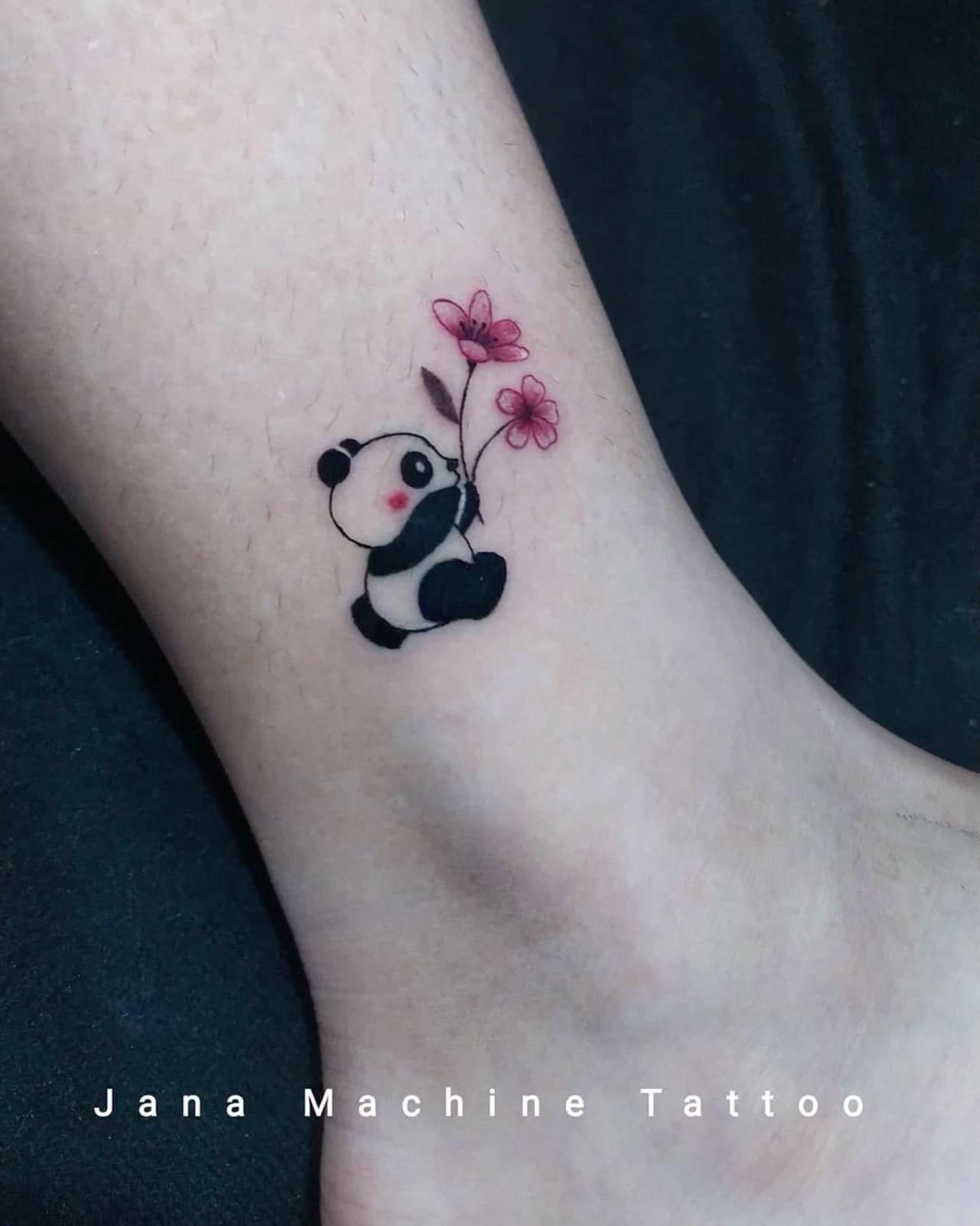 small panda tattoo 0017