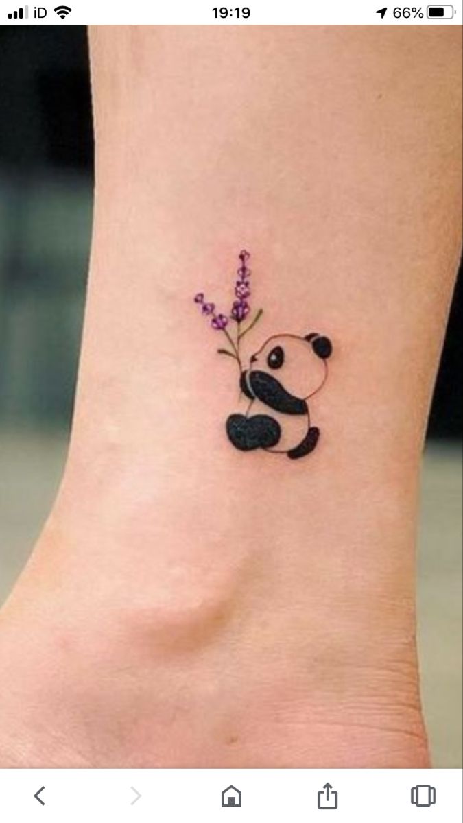 small panda tattoo 0026