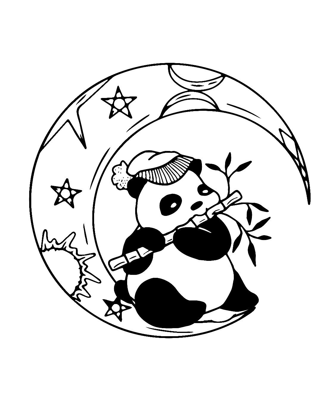 small panda tattoo 0041