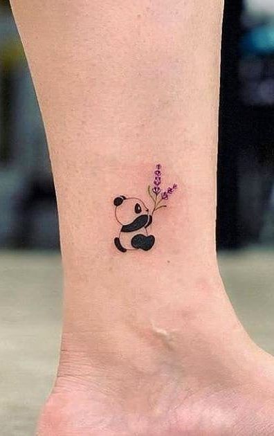 small panda tattoo 0049