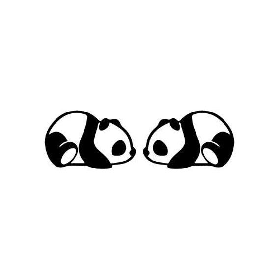 small panda tattoo 0051