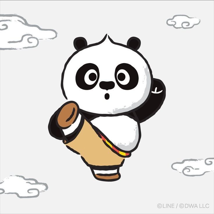 small panda tattoo 0053