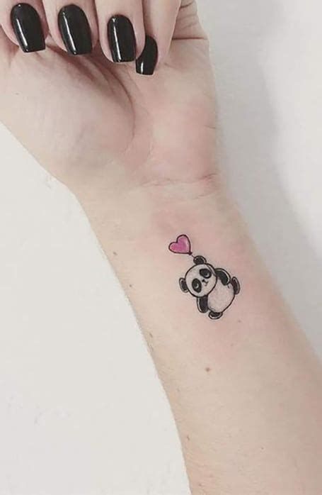 small panda tattoo 0070