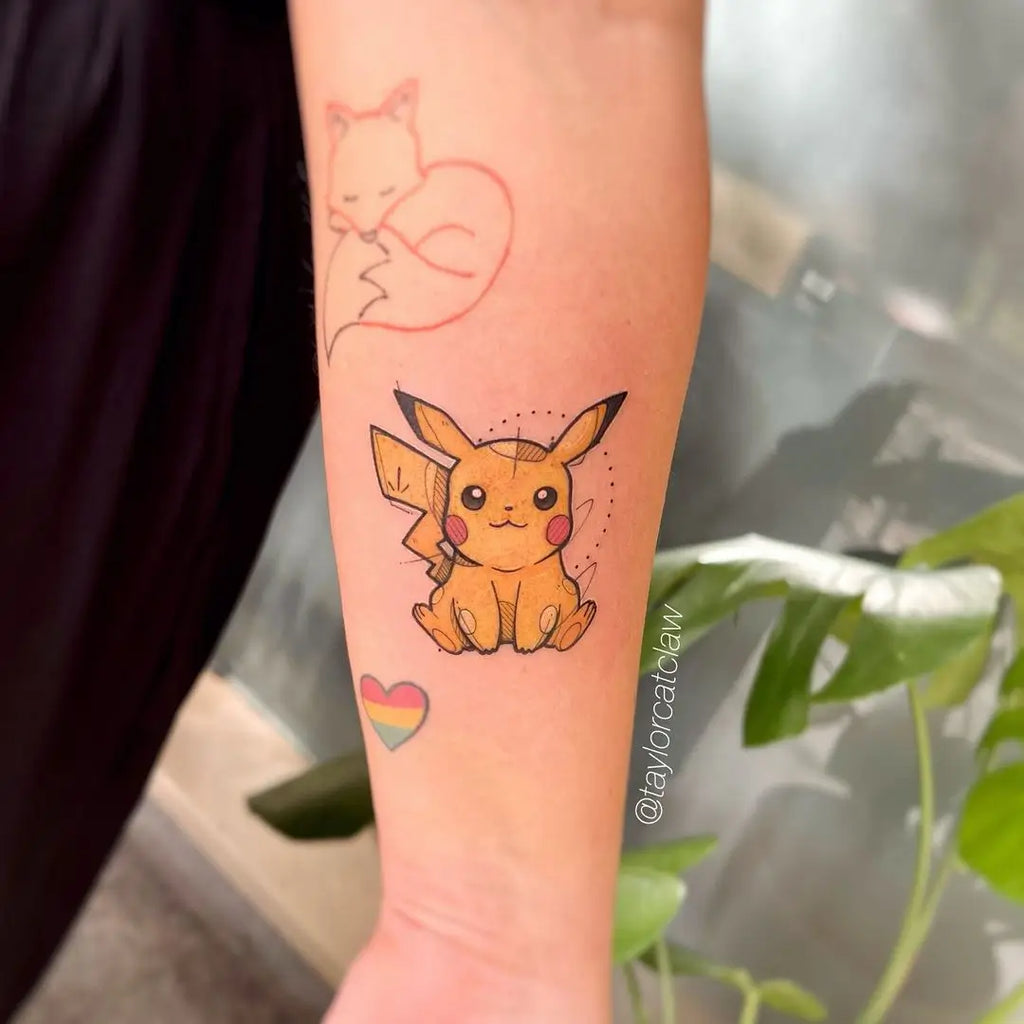 small Pokemon tattoo ideas