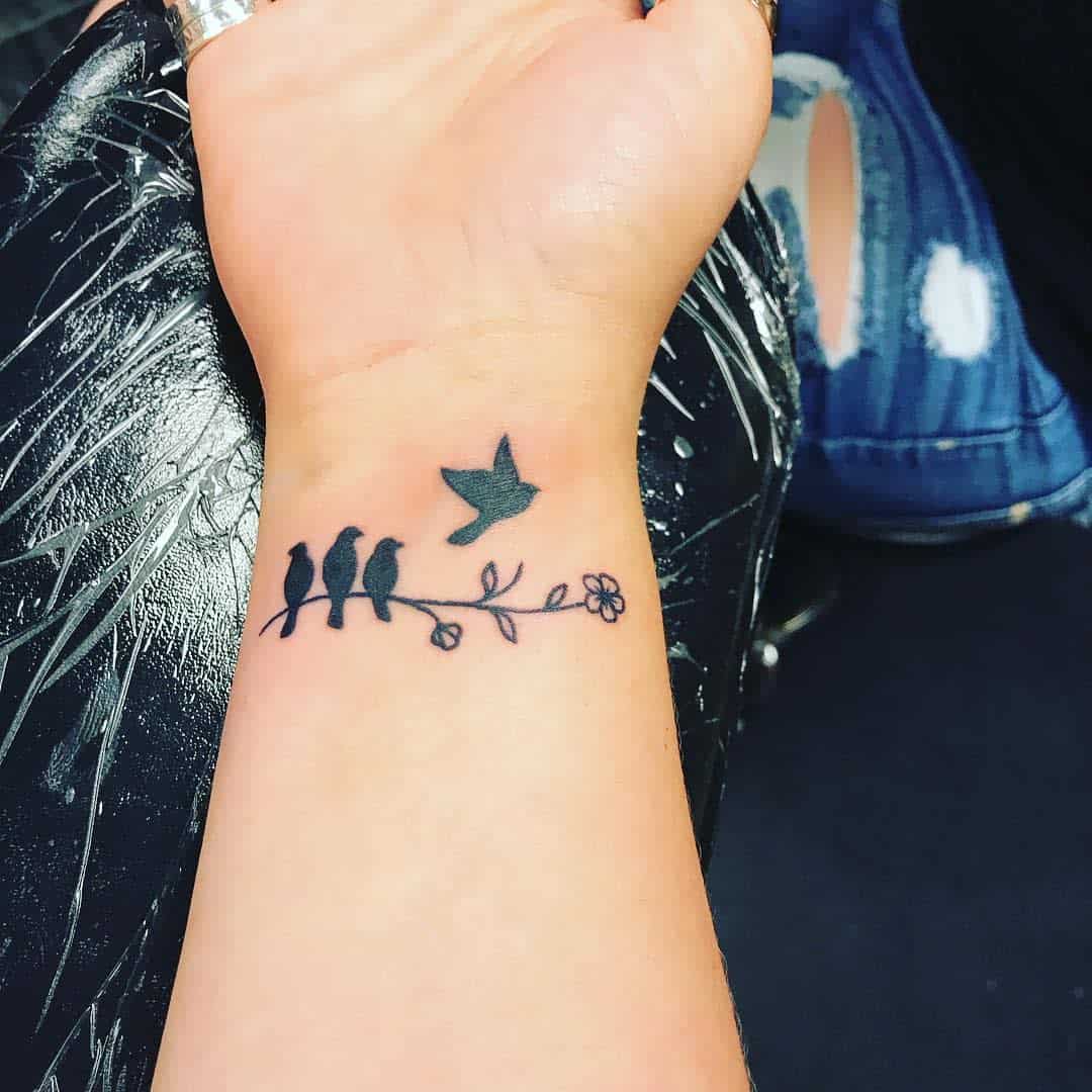 Small pregnancy loss miscarriage tattoo 0067