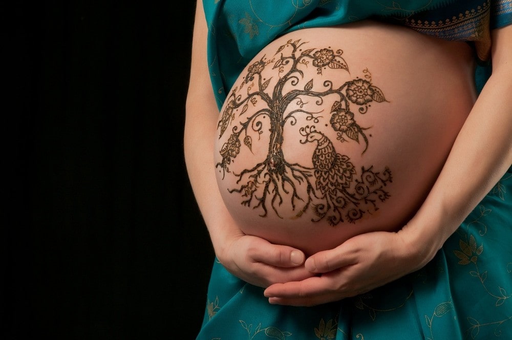 Small pregnancy loss miscarriage tattoo 0097