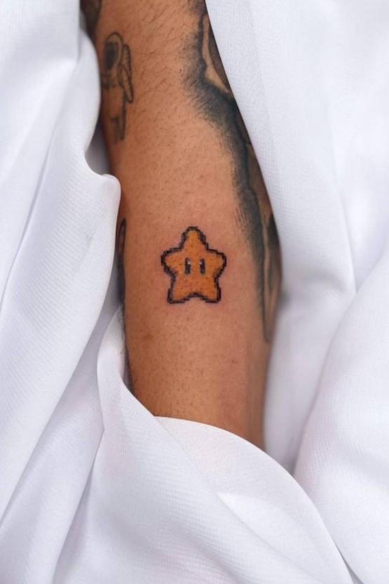 Small puzzle tattoo 0019