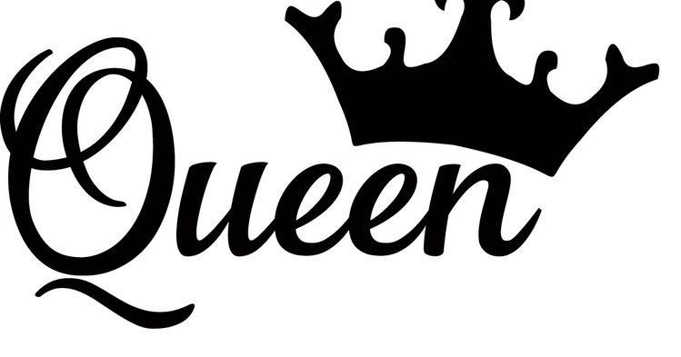 Small queen crown tattoo 0036