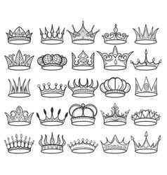 Small queen crown tattoo 0067