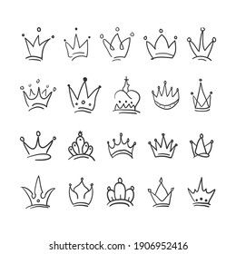 Small queen crown tattoo 0076