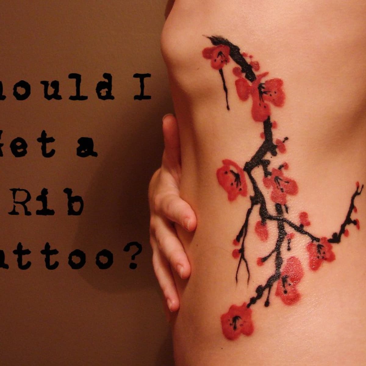 small rib tattoo 0055