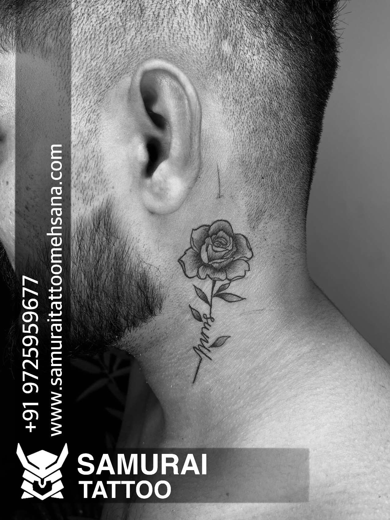 Small rose tattoo 0028