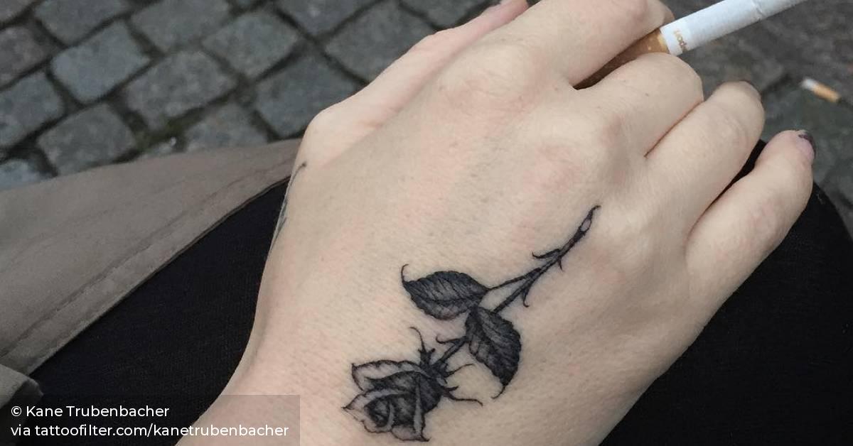 Small rose tattoo 0057