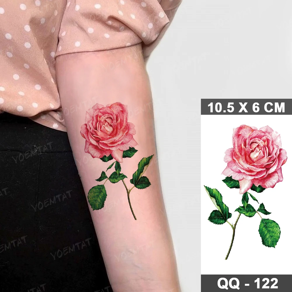 Small rose tattoo 0063