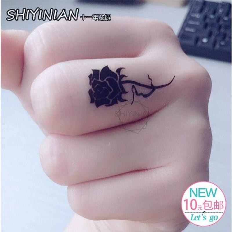 Small rose tattoo 0090