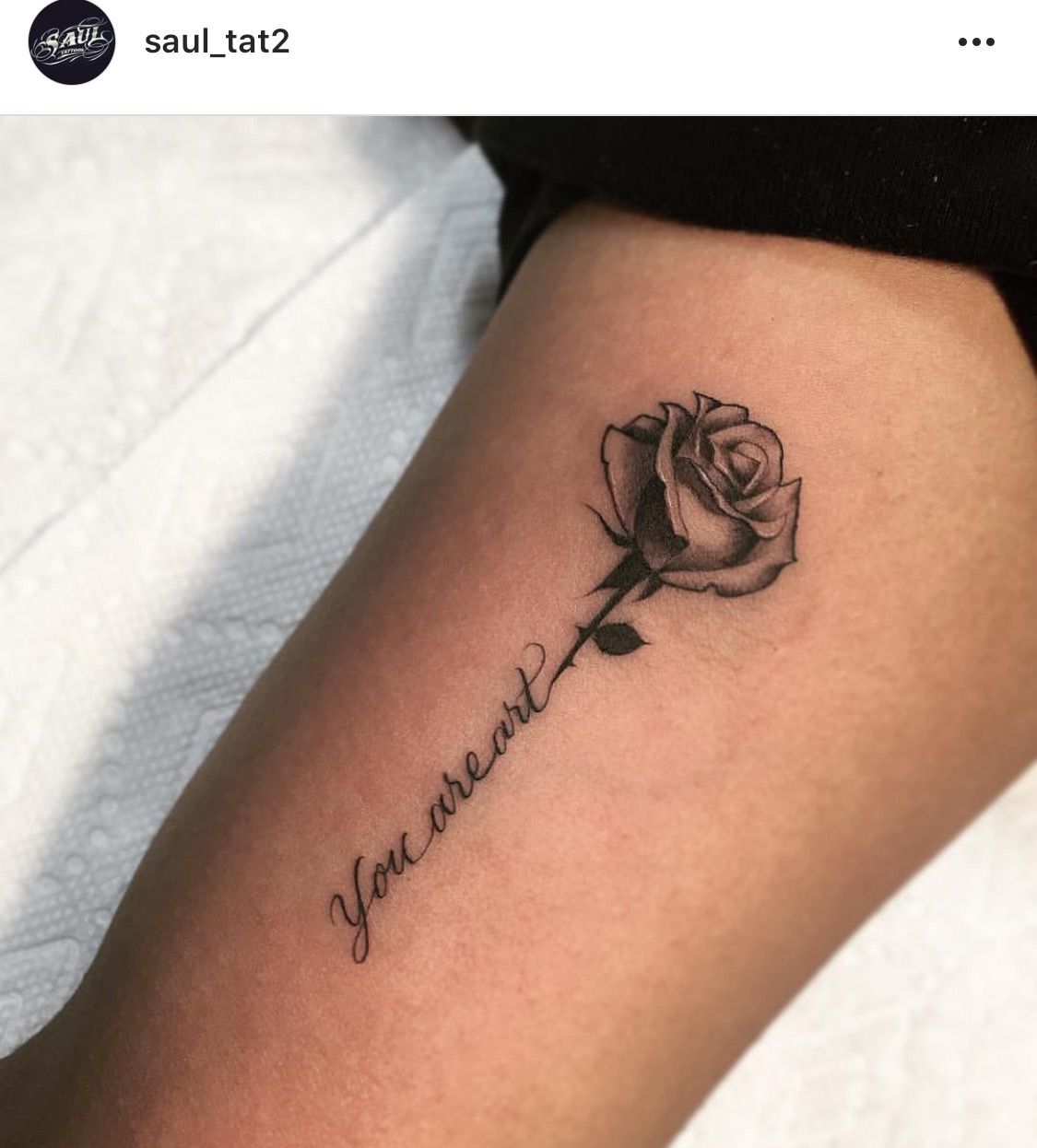 Small rose tattoo 0066