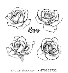 Small rose tattoo 0078