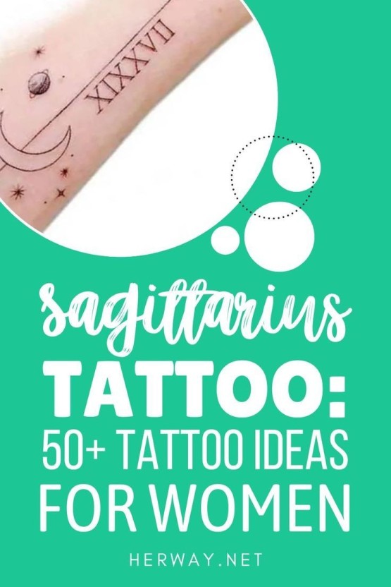 Small Sagittarius tattoo 0015