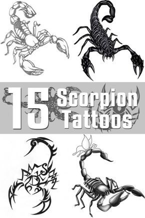 Small scorpion tattoo 0032