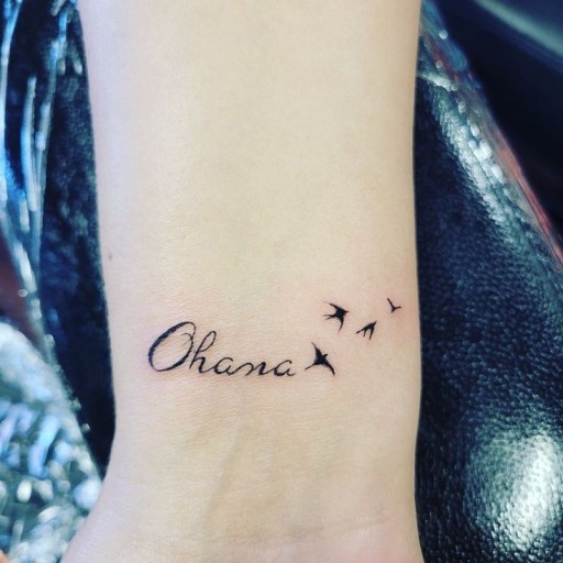 Small script tattoo 0010