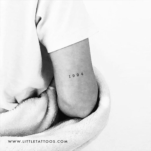 Small script tattoo 0093