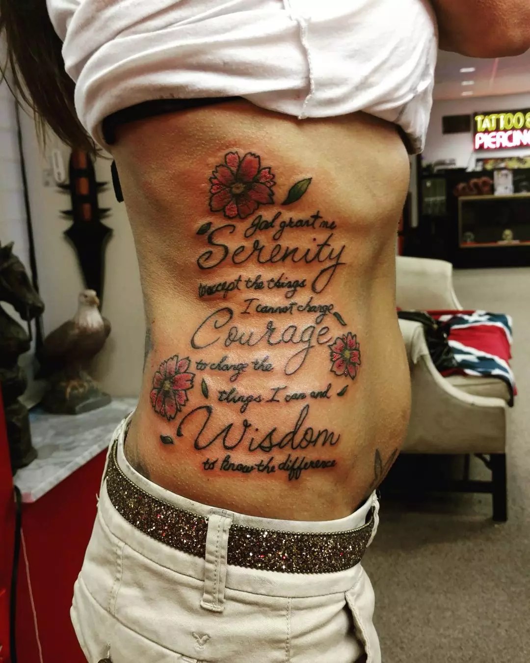 Small serenity prayer tattoo 0030