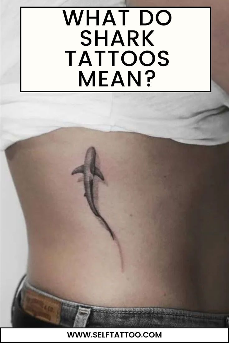 small shark tattoo meaning and symbolism