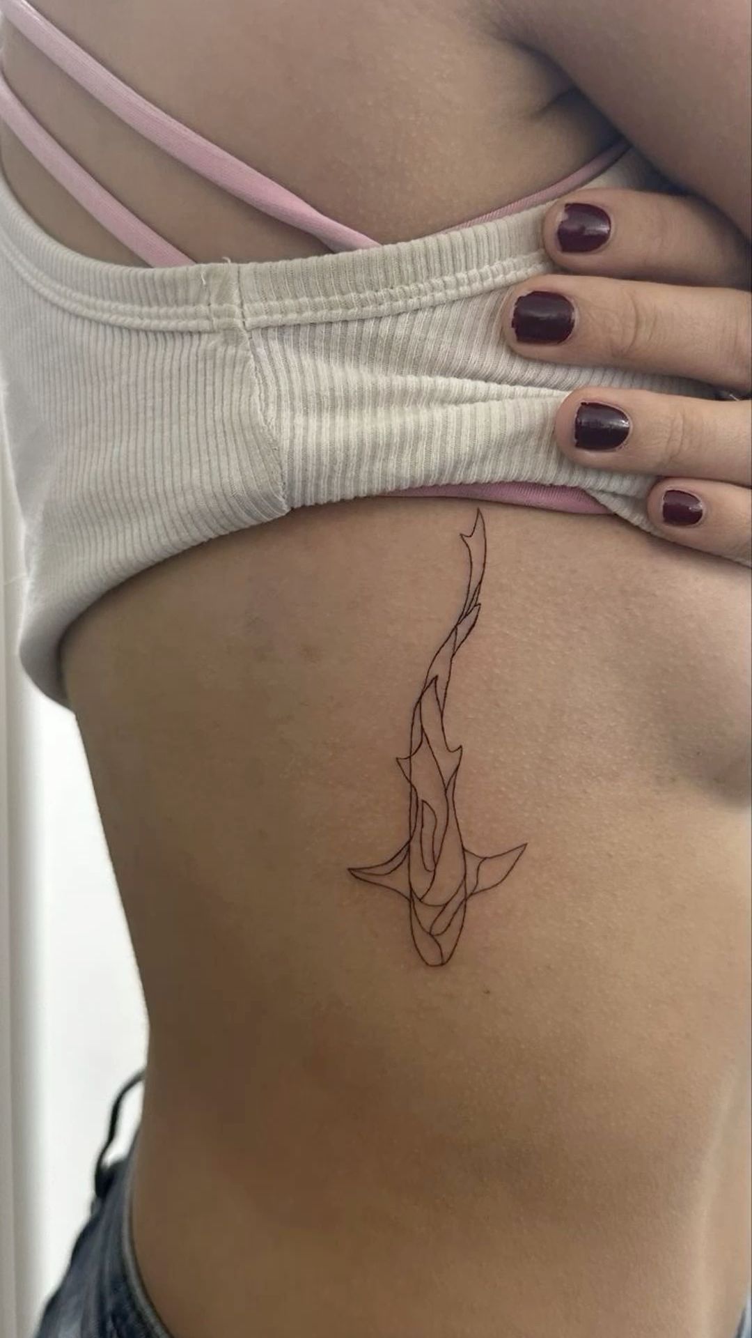 small shark tattoo 0020