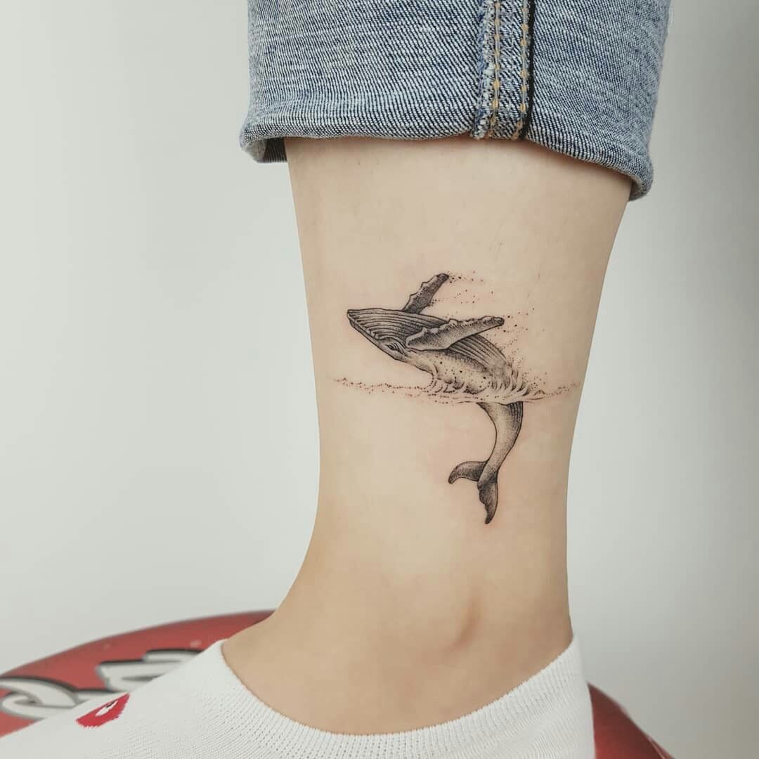 small shark tattoo 0060